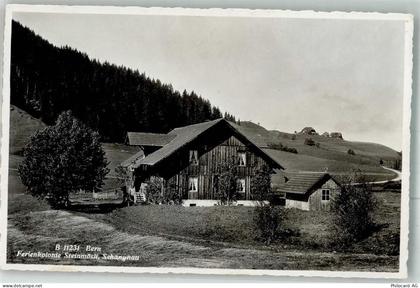 6197 Schangnau Foto AK Pension Ferienkolonie Steinmösli - 38024202