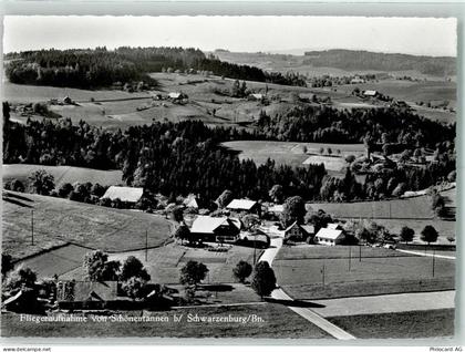 3150 Schwarzenburg Gebrauchsspuren Fliegeraufnahme Schönentannen - 13132669