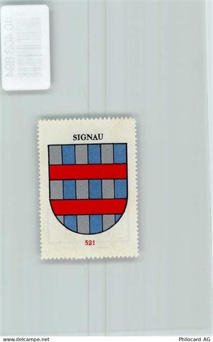 3534 Signau - Vignette Wappen Kaffee Hag ca 1920-1940 - 10408894