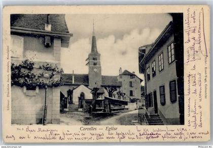 2747 Corcelles BE - Kirche, Ortsansicht - 51089311