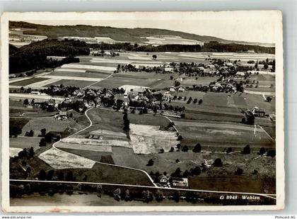 3033 Wohlen b. Bern Foto AK Fliegeraufnahme - 10734831