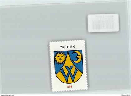 3033 Wohlen b. Bern - Vignette Wappen Kaffee Hag ca 1920-1940 - 11101117