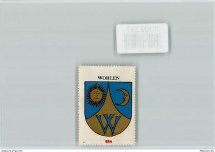 3033 Wohlen b. Bern - Vignette Wappen Kaffee Hag ca 1920-1940 - 11102337