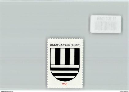 3047 Bremgarten b. Bern Seftau - Vignette Wappen Kaffee Hag ca 1920-1940... - 11101049