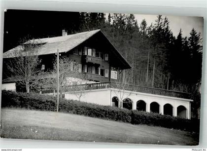 3099 Rüti b. Riggisberg 1943 Foto AK Pension Ferienheim - 13993945