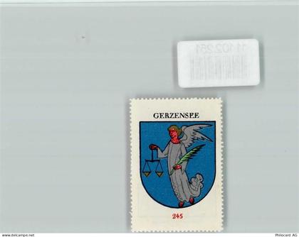3115 Gerzensee - Vignette Wappen Kaffee Hag ca 1920-1940 - 11102251