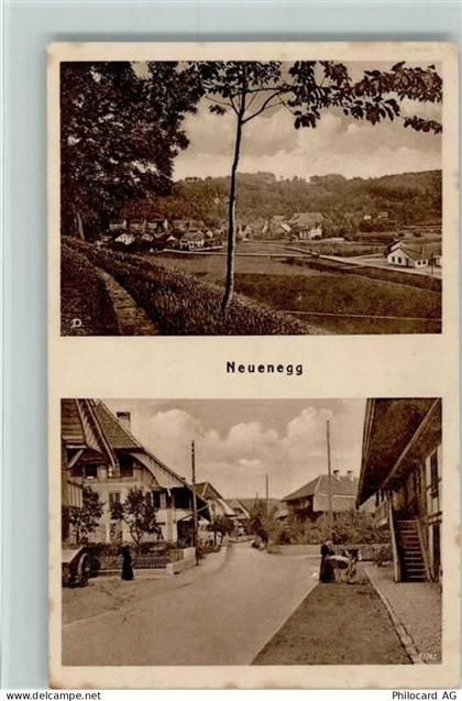 3176 Neuenegg Freiburghaus 1929 - 2-Bildkarte - 13094619