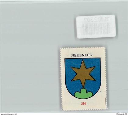 3176 Neuenegg Freiburghaus - Vignette Wappen Kaffee Hag ca 1920-1940 - 11102302