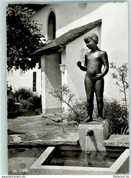 3415 Hasle b. Burgdorf - Brunnenfigur Kirche - 10304504