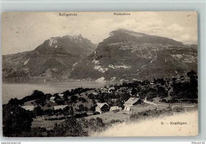 3704 Krattigen - 1908 Ralligstöcke und Niederhorn - 13113760