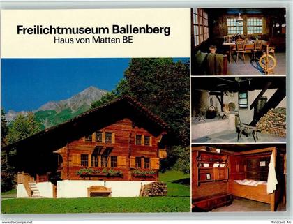 3856 Brienzwiler - Haus von Matten Freilichmuseum Ballenberg - 40127070