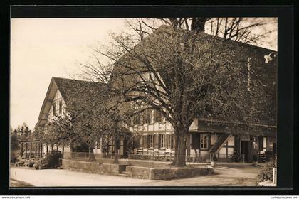 AK Wohlen, Strassenpartie am Gasthof zum Kreuz