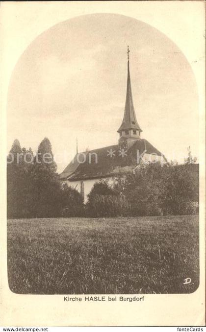 Burgdorf Bern Kirche Hasle