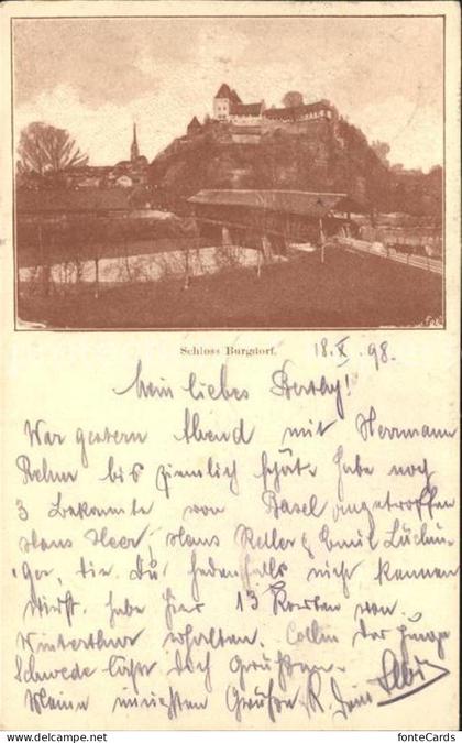 Burgdorf Bern Schloss Burgdorf