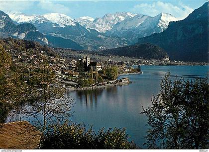 Carte Postale - Suisse - BE Berne - Brienz am Brienzersee - Planpiatte, Sustenhorn, Tierberge - Blattenstock - Vue Génér