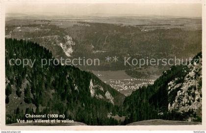 Chasseral BE Vue sur Villeret et le vallon Hotel Chasseral
