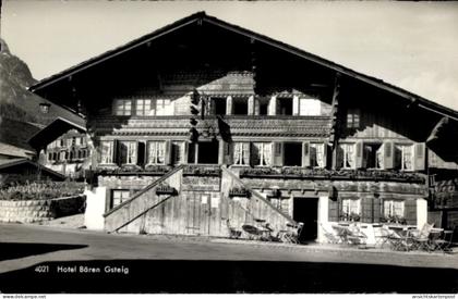 CPA Gsteig bei Gstaad Kanton Bern, Hotel Bären