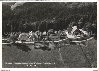 Duerrenroth Gasthaus Kurhaus Oberwald Fliegeraufnahme