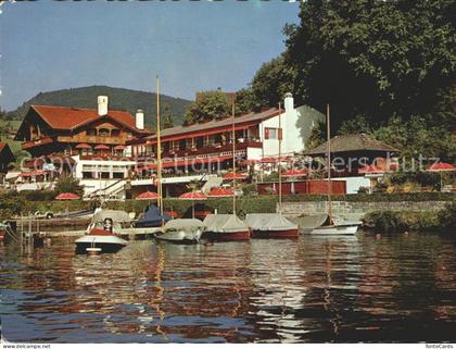 Faulensee Hotel Bellerive Thunersee Bootsliegeplatz