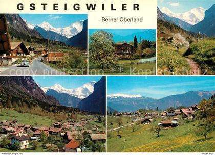 Gsteigwiler Dorfstrasse Hotel Schoenfels Moench Jungfrau Dorf