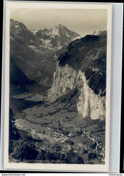 Lauterbrunnen BE Lauterbrunnen Breithorn