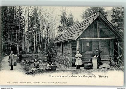 Les Gorges - Une maisonnette dans les Gorges de lAreuse - 13172659