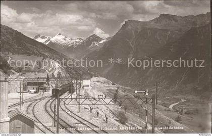 Loetschbergbahn Station Ausserberg
