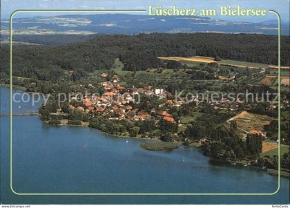 Luescherz Fliegeraufnahme am Bielersee