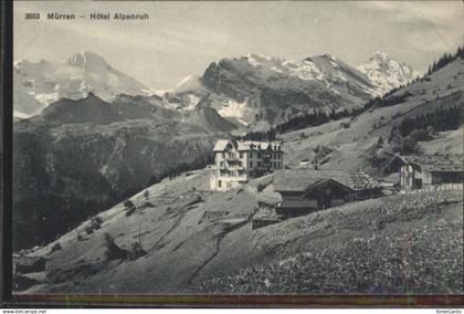 Muerren BE Muerren Hotel Alpenruh