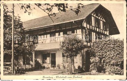 Neuenegg Bramberg Wirtschaft zum Denkmal