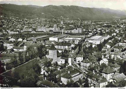 Nidau Bielersee Lac de Bienne BE Schloss mit Blick auf Biel