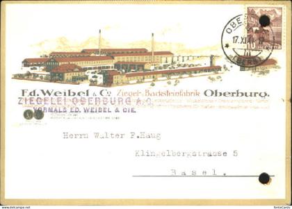 Oberburg Werbekarte x 1941