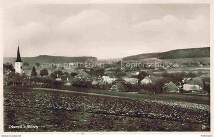 Oberwil Bueren BE Ansicht mit Kirche