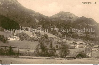 Oberwil Simmental Panorama