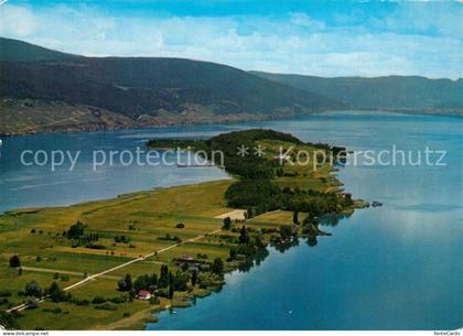 Petersinsel Bielersee Fliegeraufnahme