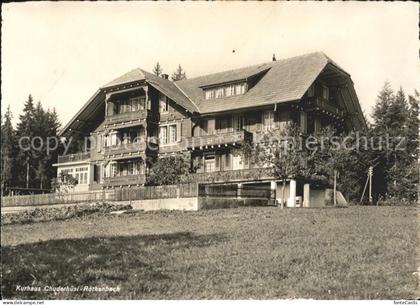 Roethenbach Emmental Kurhaus Chuderhuesi