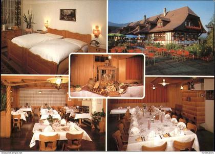 Rueti Riggisberg Hotel Gurnigelbad Gartenterrasse Speiserestaurant