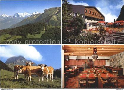 Rueti Riggisberg Restaurant Gurnigel Berghaus Rinder Eiger Moench Jungfrau