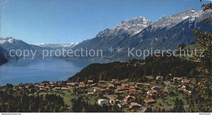 Schwanden Brienz am Brienzersee mit Brienzergrat