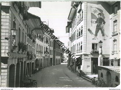 Thun - Hauptgasse - Foto-Ansichtskarte - Verlag H. Meier Thun