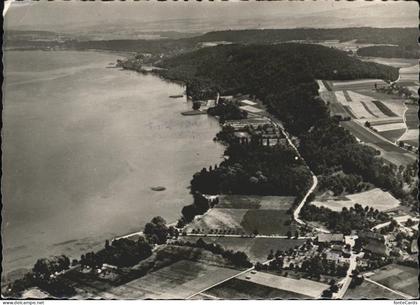 Vinelz am Bielersee Fliegeraufnahme