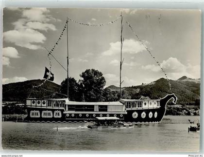 3600 Thun 1949 Foto AK Ausstellung Fregatte Nichts THUN - 10694186