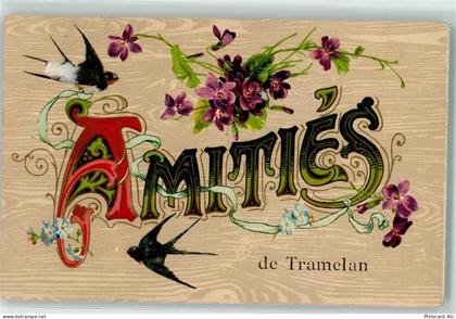 2720 Tramelan - Grüsse Blumen Vögel - 10621739
