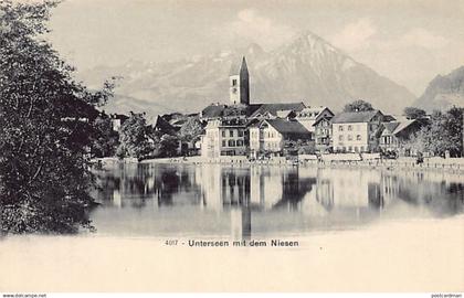 UNTERSEEN (BE) Mit dem Niessen - Verlag A. Bergeret 4017