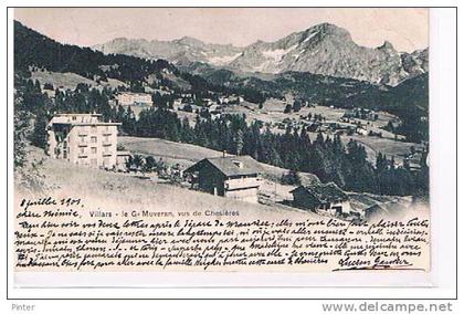 SUISSE - VILLARS - Le Gs Muveran, vus de Chesières