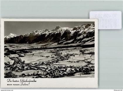 3665 Wattenwil FOTO KEINE AK Foto 10cm x 7cm Fliegeraufnahme Neujahrswun... - 10498253