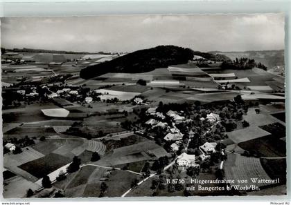 3665 Wattenwil Gebrauchsspuren Fliegeraufnahme mit Bangerten - 13132895