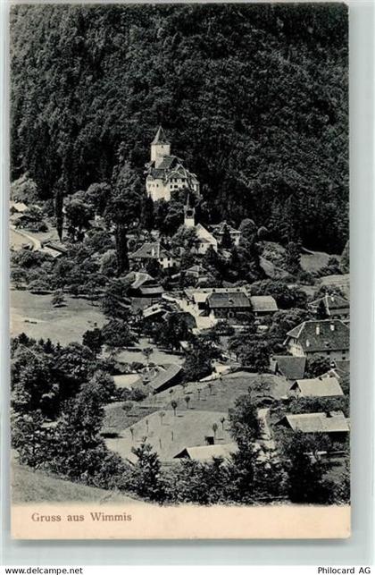 3752 Wimmis 1909 - Schloss - 10621419