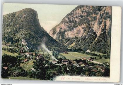 3752 Wimmis - Schloß, Kirche - 51088855
