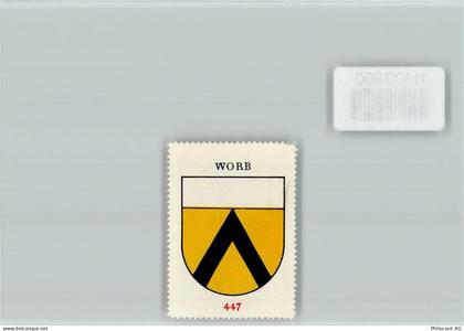 3076 Worb - Vignette Wappen Kaffee Hag ca 1920-1940 Worb - 11100960